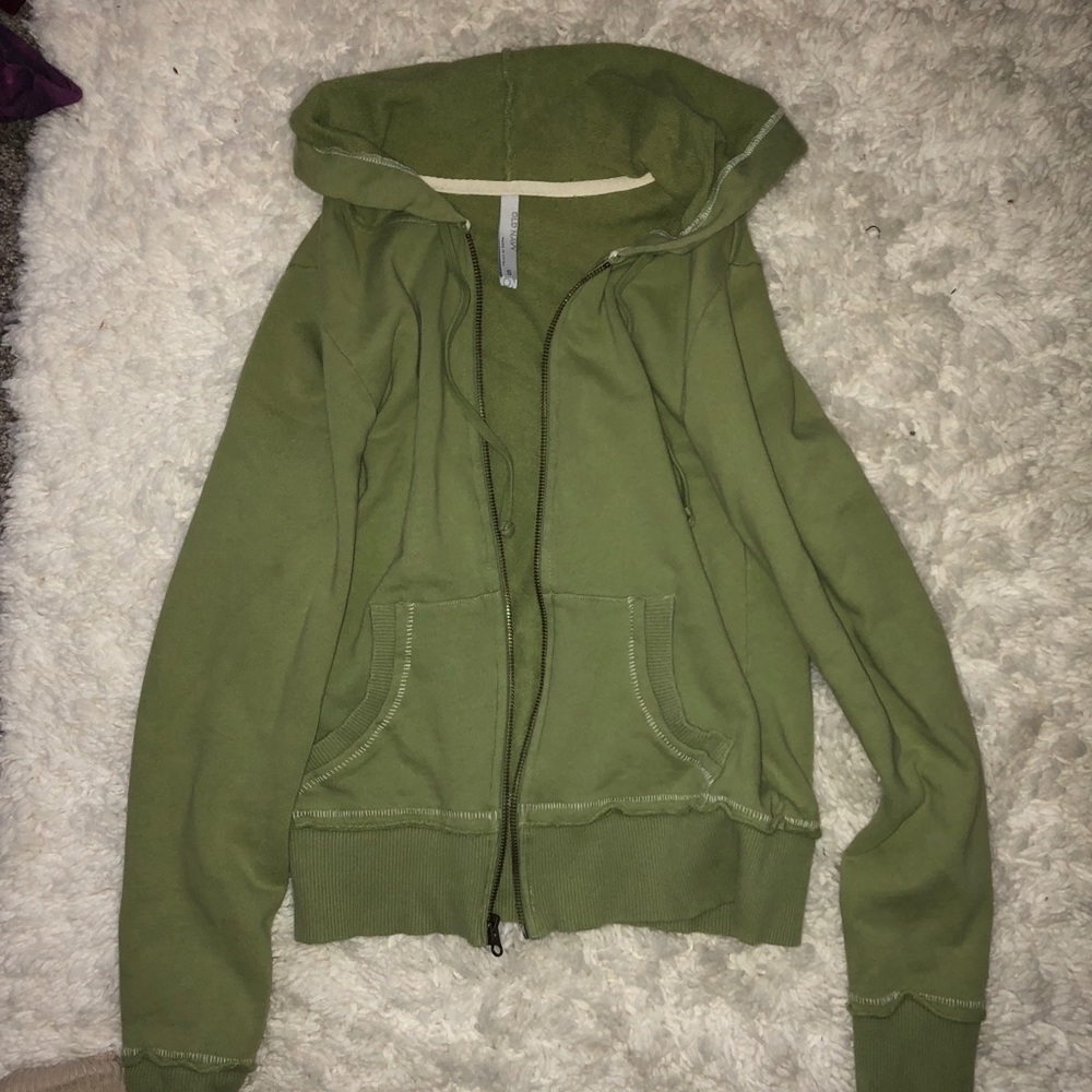 Zip up sweatshirt